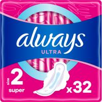 Гигиенические прокладки Always Ultra Super (Розмір 2) 32 шт. Фото