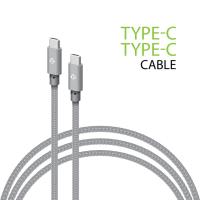 Дата кабель Intaleo USB-C to USB-C 1.0m CBGNYTT1 60W Grey Фото