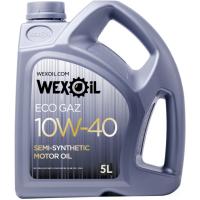 Моторна олива WEXOIL Eco gaz 10w40 5л Фото