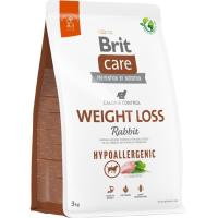 Сухий корм для собак Brit Care Dog Hypoallergenic Weight Loss з кроликом 3 кг Фото