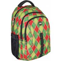 Рюкзак шкільний Cool For School 42 x 28 x 18 см 21 л Зелено-червоний Фото