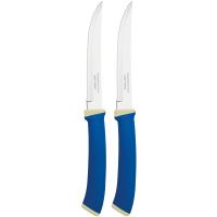 Набір ножів Tramontina Felice Blue Steak Serrate 127 мм 2 шт Фото