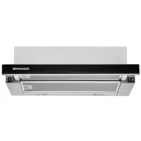 Витяжка кухонна GRANADO Telde 603-700 inox black glass Фото