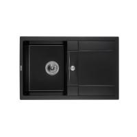 Мийка кухонна GRANADO VALENCIA black shine Фото