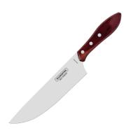 Кухонний ніж Tramontina Barbecue Polywood Meat 203 мм Червоне Дерево Фото