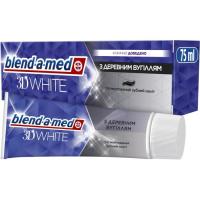 Зубная паста Blend-a-med 3D White С древесным углем 75 мл Фото