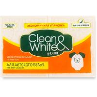 Мыло для стирки Duru Clean&White Господарське для дитячих речей 4 x 120 Фото