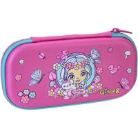 Пенал Cool For School 1 відділення з органайзером фуксія Фото