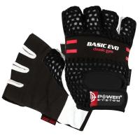 Перчатки для фитнеса Power System Basic EVO PS-2100 Black Red Line XL Фото