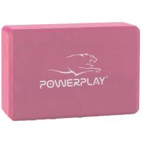 Блок для йоги PowerPlay 4006 Yoga Brick Рожевий Фото