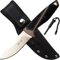 Нож Elk Ridge з кресалом Brown Фото