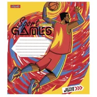 Тетрадь 1 вересня А5 Sport games 36 листов, клетка Фото
