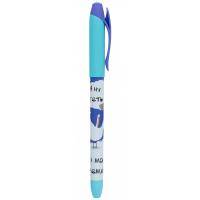 Ручка шариковая Yes Гусь 0,7 мм синя в асортименті Фото