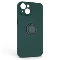 Чехол для мобильного телефона Armorstandart Icon Ring Apple iPhone 14 Dark Green Фото
