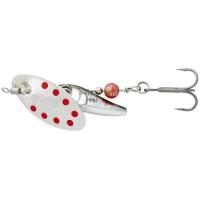 Блесна Savage Gear Sticklebait Spinner 3 9.1g Dirty Silver Red Фото