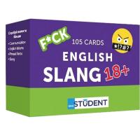 Навчальний набір English Student Картки для вивчення англійської мови Slang 18+, ук Фото