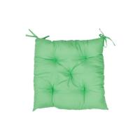 Подушка на стул Прованс Фибра зеленая 40х40 см Фото