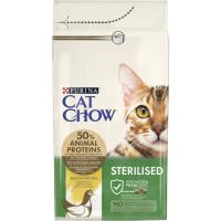 Сухий корм для кішок Purina Cat Chow Sterilised з куркою 1.5 кг Фото