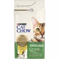 Сухий корм для кішок Purina Cat Chow Sterilised з куркою 1.5 кг Фото