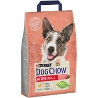 Сухий корм для собак Purina Dog Chow Active Adult зі смаком курки 2.5 кг Фото