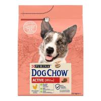Сухий корм для собак Purina Dog Chow Active Adult зі смаком курки 2.5 кг Фото
