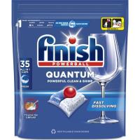 Таблетки для посудомоечных машин Finish Quantum All in 1 35 шт. Фото