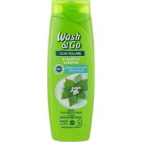 Шампунь Wash&Go С экстрактом крапивы для ломких волос 360 мл Фото