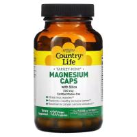 Минералы Country Life Магний с кремнием, 300 мг, Target-Mins, Magnesium Фото