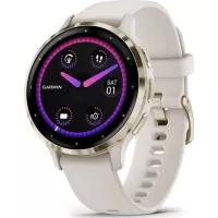 Смарт-годинник Garmin Venu 3S, Ivory + Soft Gold, GPS Фото