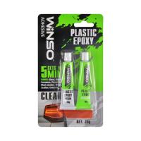 Автомобильный клей WINSO епоксидний двокомпонентний Plastic Epoxy 20g Фото