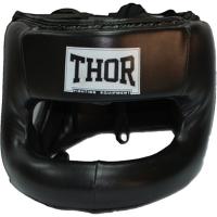 Боксерський шолом Thor Nose Protection 707 M Шкіра Чорний Фото