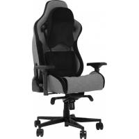 Кресло игровое GT Racer X-0724 Fabric Gray/Black Suede Фото