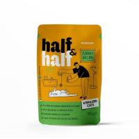 Вологий корм для кішок Half&Half для стерилізованих шматочки з індичкою в желе 100 Фото