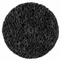 Круг зачистной Sigma з нетканого абразиву (корал) 100мм без тримача чор Фото