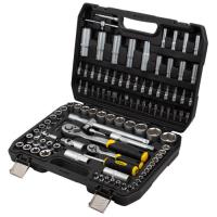 Набор инструментов Sigma насадок торцевых и бит 1/4", 1/2" 110шт CrV mid Фото