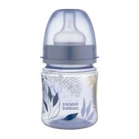 Пляшечка для годування Canpol babies Easystart GOLD 120 мл антикол. з широк. блакитна Фото