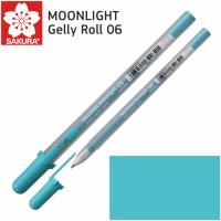 Ручка гелевая Sakura MOONLIGHT Gelly Roll 06, Зелено-блакитний Фото