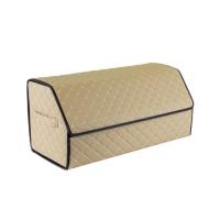 Сумка-органайзер EVAtech ECO L 30x30x65 см бежевая с бежевой нитью Фото