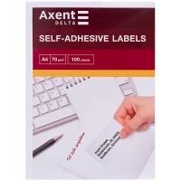 Етикетка самоклеюча Axent 70x37 (24 на листі) с/кл (100 листів) Фото