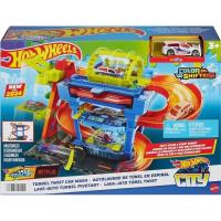 Автотрек Hot Wheels City Автомойка: Бешеные виражи Фото