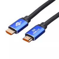 Кабель мультимедийный Atcom HDMI M to HDMI M 10.0m V2.1 48Gbps 8K60Hz/4K120Hz Фото
