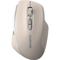 Мишка Canyon MW-21 Wireless Blue LED Cosmic Latte Фото