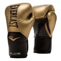 Боксерские перчатки Everlast Elite Training Gloves 870294-70-15 золотий 14 oz Фото