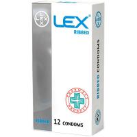 Презервативи Lex Condoms Ribbed 12 шт. Фото