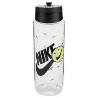 Пляшка для води Nike TR Renew Recharge Straw Bottle 24 OZ грфічний проз Фото