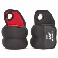 Обважнювач Reebok Wrist Weights чорний, червоний RAWT-11210 0.5 кг Фото
