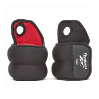 Утяжелитель Reebok Wrist Weights чорний, червоний RAWT-11210 0.5 кг Фото