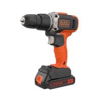 Шуруповерт Black&Decker 18 В, 1.5Ah, 45 Нм,0-360/0-1400 об/мин, 21000 уд/м Фото