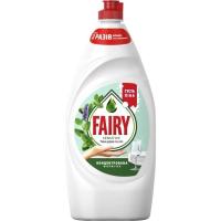 Средство для ручного мытья посуды Fairy Sensitive Чайное дерево и Мята 900 мл Фото