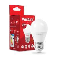 Лампочка Vestum G45 6W 3000K 220V E27 Фото